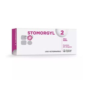 Stomorgyl-2-mg-Para-CA£es-e-Gatos-Boehringer-20-comprimidos