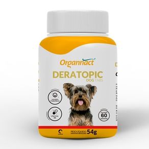 Suplemento-Organnact--Deratopic-Dog-Tabs---54g