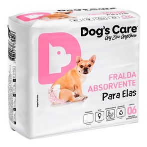 Fralda-HigiAªnica-Ecofralda-para-FAªmea-Dog-s-Care---Pacote-6-Unidades
