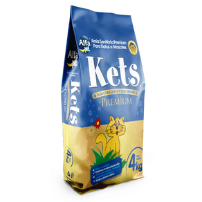Areia-HigiAªnica-Kets-Premium-para-Gatos-4kg