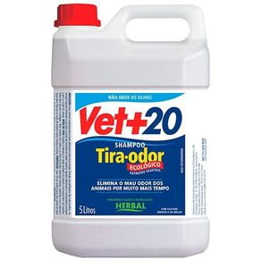 Shampoo-Tira-Odor-Vet-20-Herbal-5L