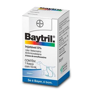 AntibiA³tico-Bayer-Baytril-Enrofloxacino-InjetA¡vel-5----10-mL