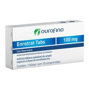 Enrotrat-Tabs-100mg---Ourofino---10-Comprimidos