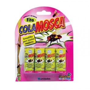 Fita-Cola-Mosca-Blister-com-4-Unidades