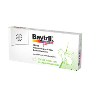 antibiotico-bayer-baytril-flavour-enrofloxacino-15-mg-10-comprimidos