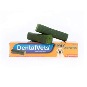 tablete-mastigavel-dentalvets-max-protection-sabor-menta-para-caes-racas-grandes-nutrasyn-2-tabletes
