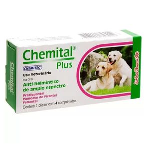 Vermifugo-Chemital-Plus-para-Caes-4-comprimidos---Chemitec